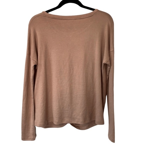 Like New Banana Republic Nutmeg Twist Top - Picture 2 of 10